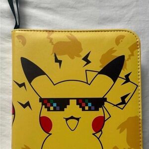 Pikachu Yellow Trading Card Holder